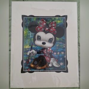 Disney Minnie Mouse Art Print - Red, Black, White